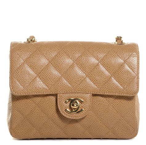 beige chanel caviar mini outfit|Mini Bags .